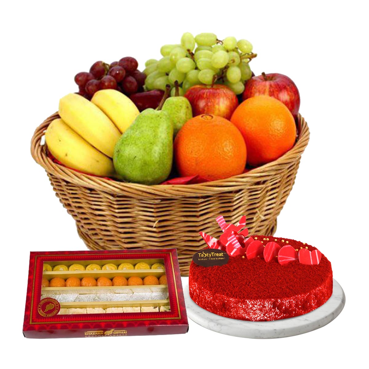 Combo with Cake and Flower